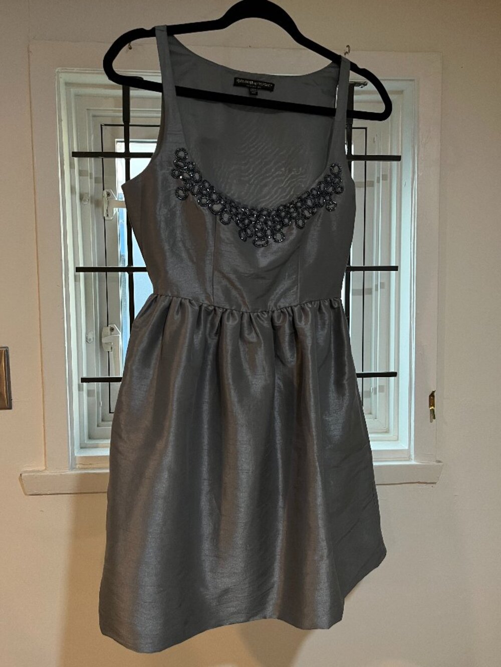 Kate Moss for Top Shop Silk Beaded Dress